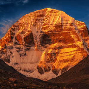 Mt Kailash north face