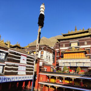 Tashi Lhunpo Monastery in Shigatse, Tibet, featured in a Tibet Culture and Nature Tour